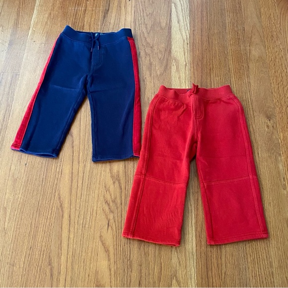 Ralph Lauren Other - Ralph Lauren Fleece Sweatpants Red and Blue Bottoms Set